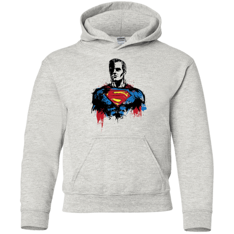 Sweatshirts Ash / YS Return of Kryptonian Youth Hoodie