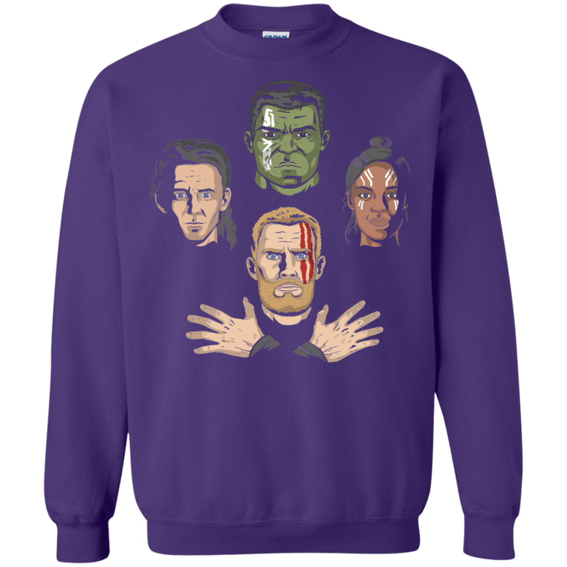 Sweatshirts Purple / S Revengers Rhapsody Crewneck Sweatshirt