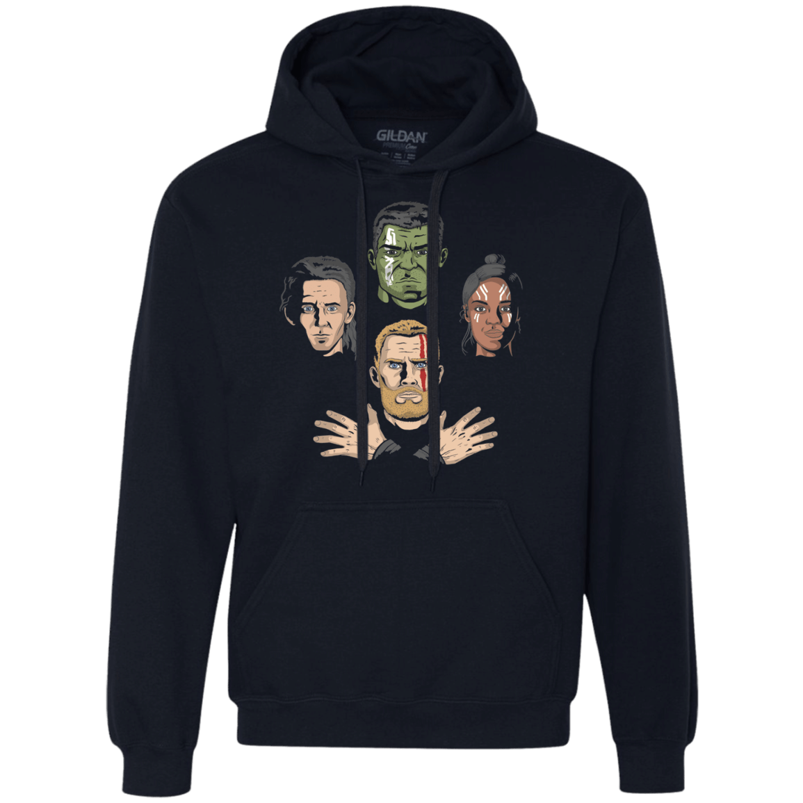 Sweatshirts Navy / S Revengers Rhapsody Premium Fleece Hoodie