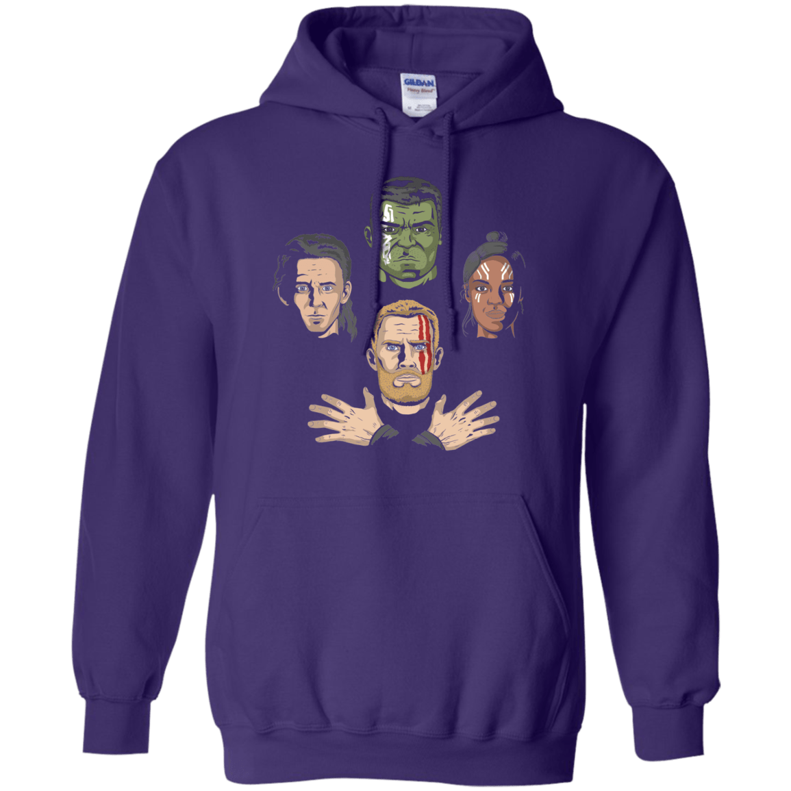 Sweatshirts Purple / S Revengers Rhapsody Pullover Hoodie
