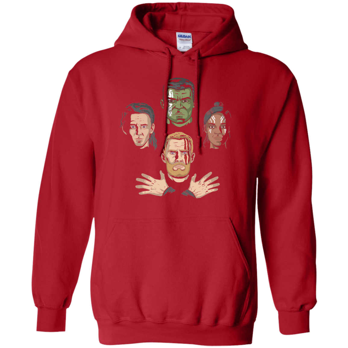 Sweatshirts Red / S Revengers Rhapsody Pullover Hoodie