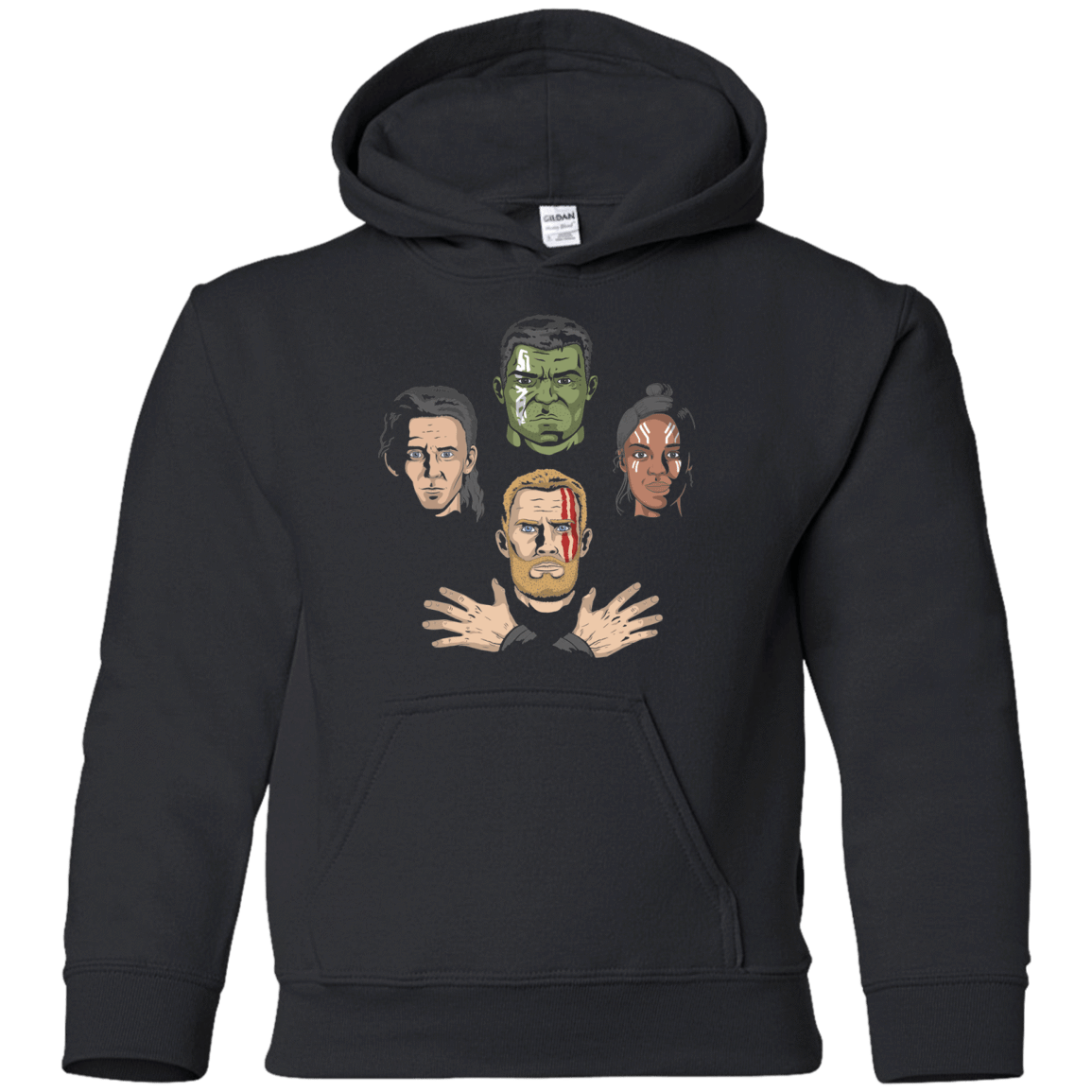 Sweatshirts Black / YS Revengers Rhapsody Youth Hoodie