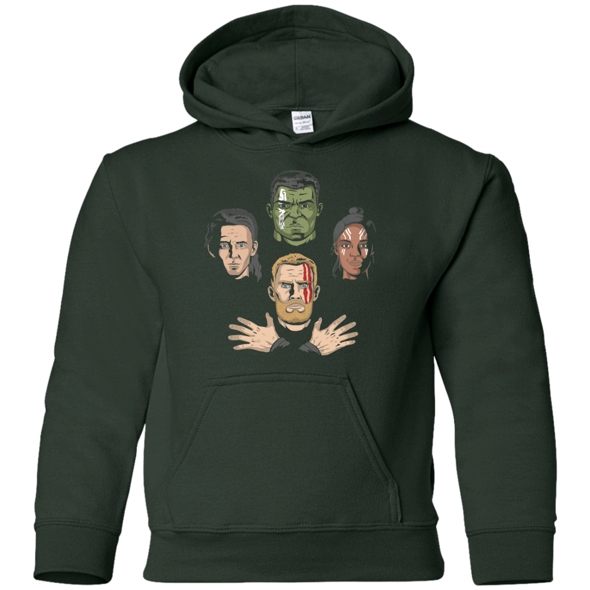 Sweatshirts Forest Green / YS Revengers Rhapsody Youth Hoodie