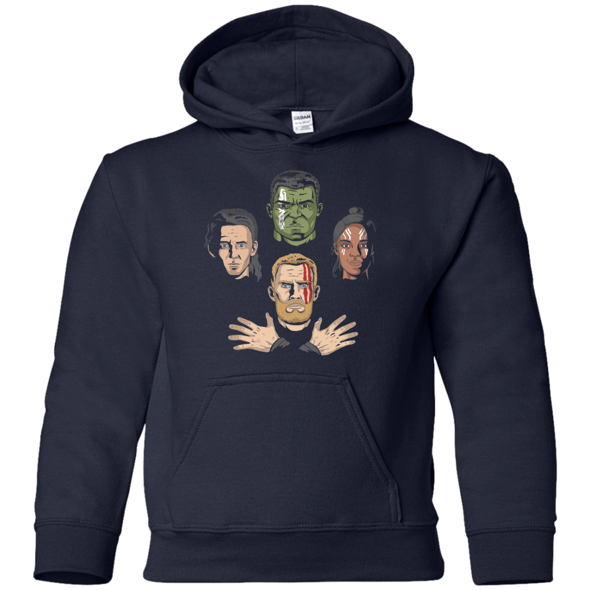 Sweatshirts Navy / YS Revengers Rhapsody Youth Hoodie