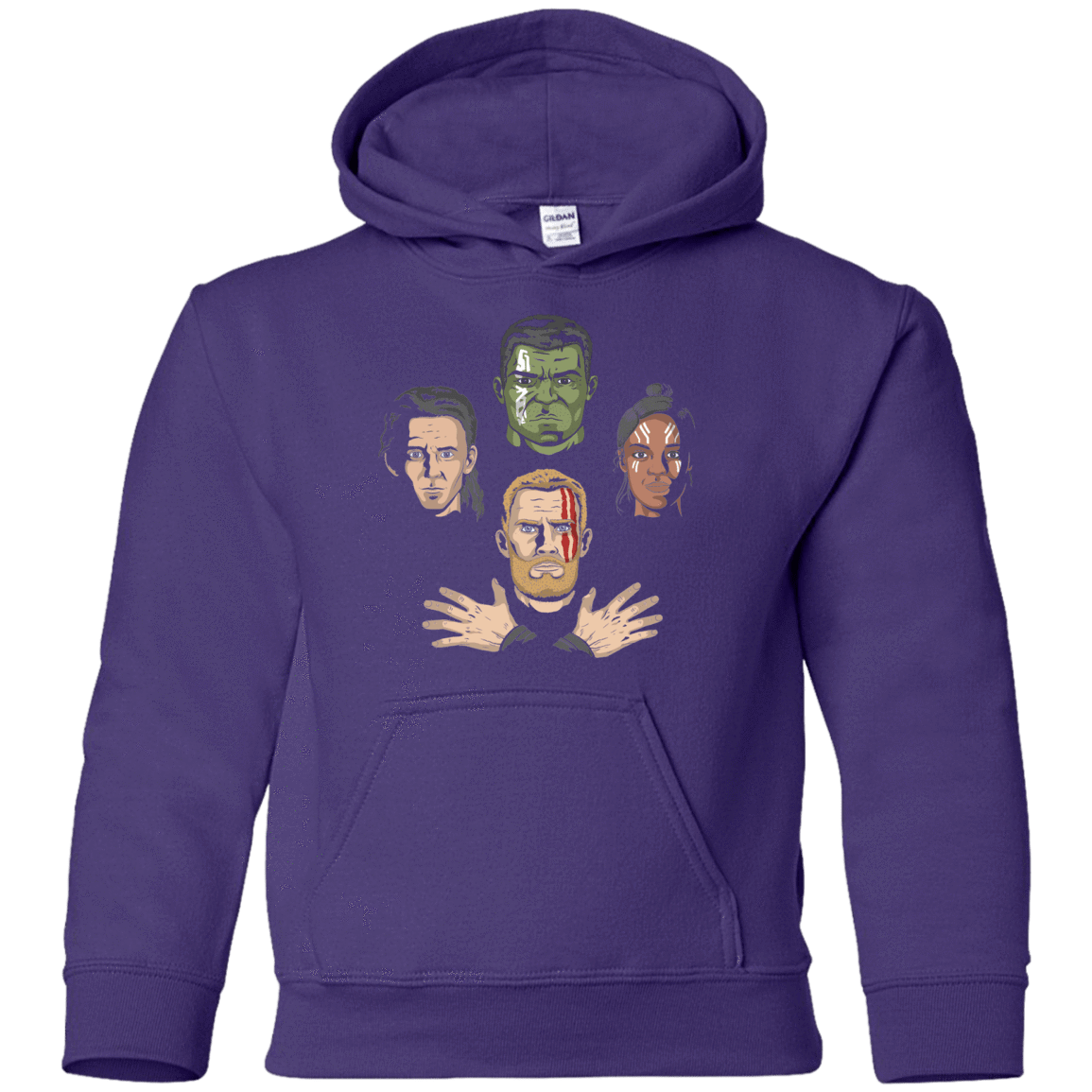 Sweatshirts Purple / YS Revengers Rhapsody Youth Hoodie