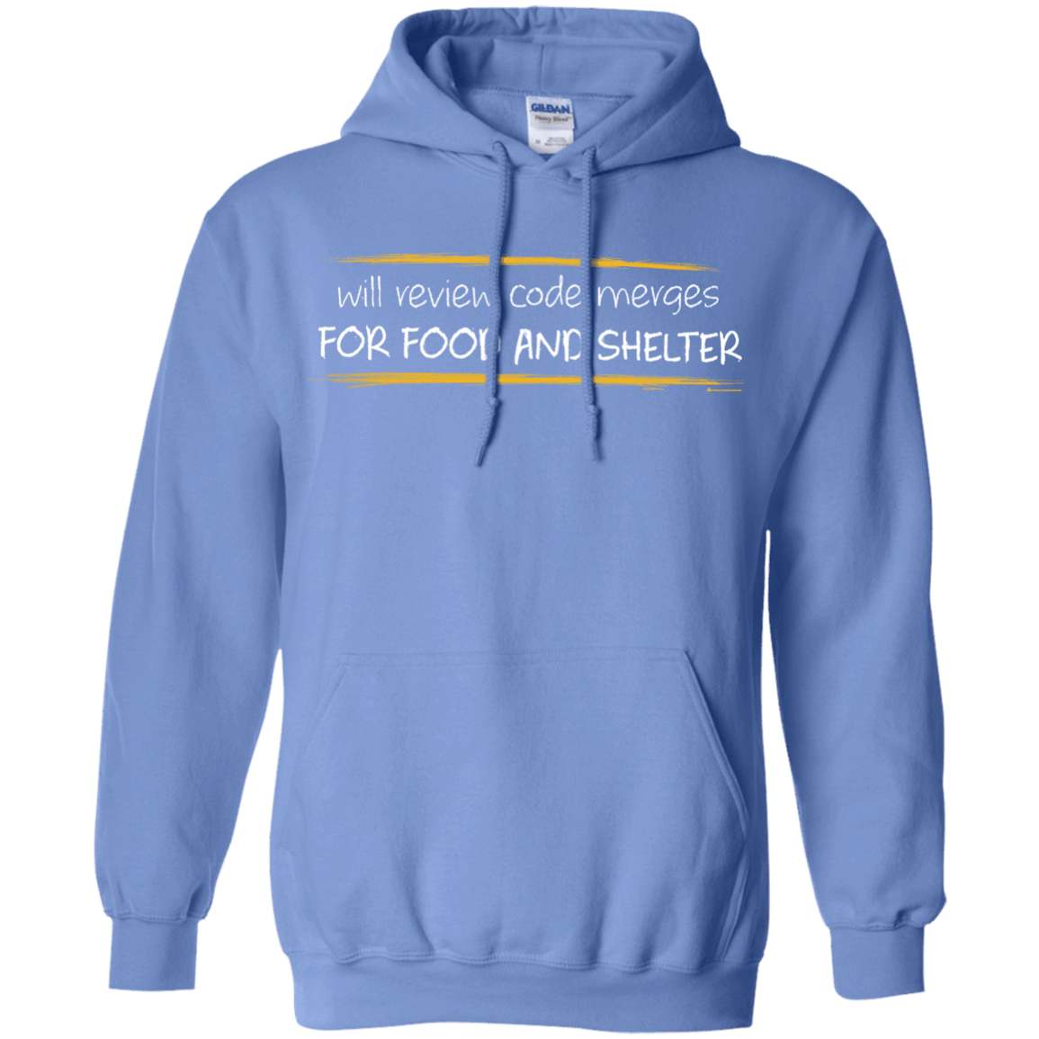 Sweatshirts Carolina Blue / Small Reviewing Code For Food And Shelter Pullover Hoodie