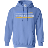 Sweatshirts Carolina Blue / Small Reviewing Code For Food And Shelter Pullover Hoodie