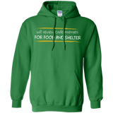 Sweatshirts Irish Green / Small Reviewing Code For Food And Shelter Pullover Hoodie