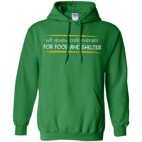 Sweatshirts Irish Green / Small Reviewing Code For Food And Shelter Pullover Hoodie