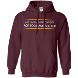 Sweatshirts Maroon / Small Reviewing Code For Food And Shelter Pullover Hoodie