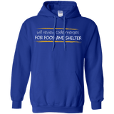 Sweatshirts Royal / Small Reviewing Code For Food And Shelter Pullover Hoodie