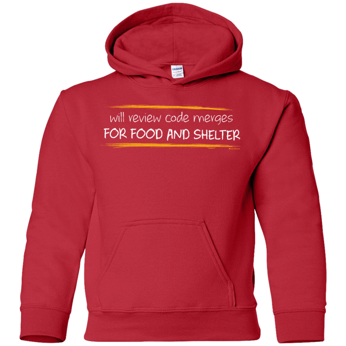 Sweatshirts Red / YS Reviewing Code For Food And Shelter Youth Hoodie