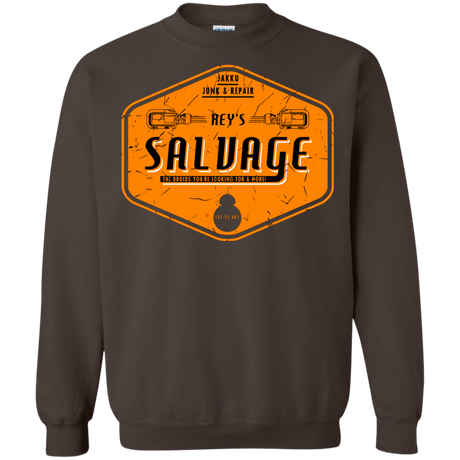 Sweatshirts Dark Chocolate / S Reys Salvage Crewneck Sweatshirt