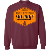 Sweatshirts Maroon / S Reys Salvage Crewneck Sweatshirt