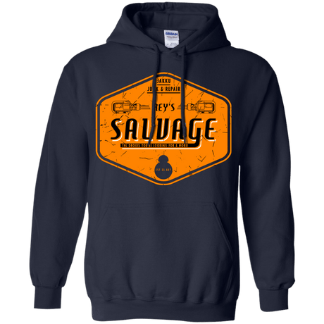 Sweatshirts Navy / S Reys Salvage Pullover Hoodie