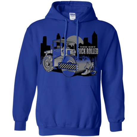 Sweatshirts Royal / Small Rick Rolled Pullover Hoodie