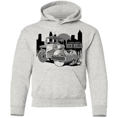 Sweatshirts Ash / YS Rick Rolled Youth Hoodie