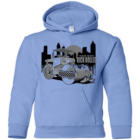 Sweatshirts Carolina Blue / YS Rick Rolled Youth Hoodie