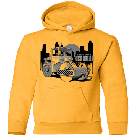 Sweatshirts Gold / YS Rick Rolled Youth Hoodie