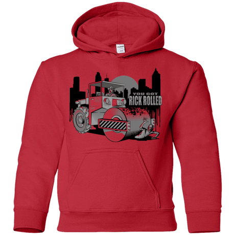 Sweatshirts Red / YS Rick Rolled Youth Hoodie