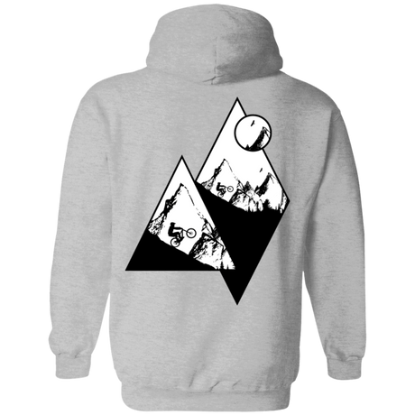 Sweatshirts Sport Grey / S Ride Alone Printed On Back Pullover Hoodie