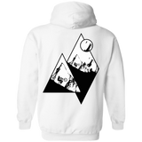 Sweatshirts White / S Ride Alone Printed On Back Pullover Hoodie