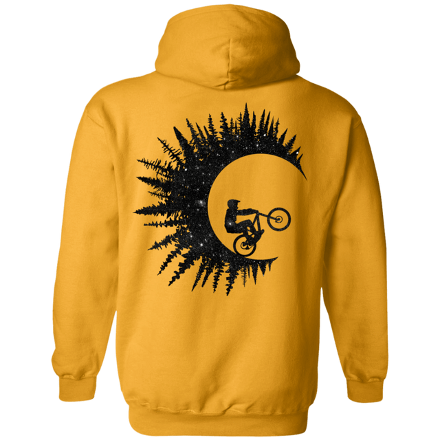 Sweatshirts Gold / S Riding Waves Back Print Pullover Hoodie