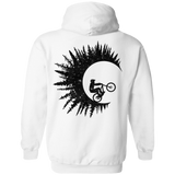 Sweatshirts White / S Riding Waves Back Print Pullover Hoodie