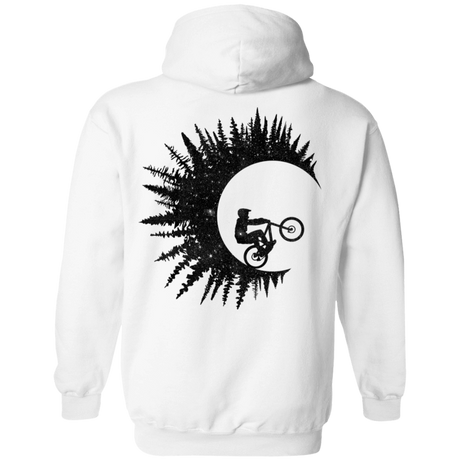 Sweatshirts White / S Riding Waves Back Print Pullover Hoodie