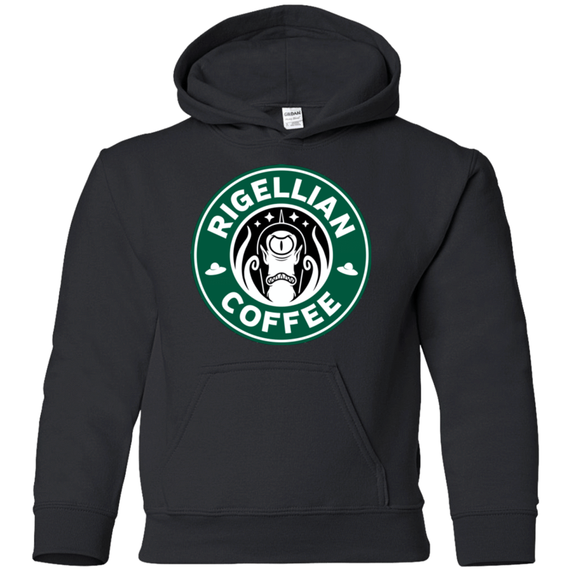 Sweatshirts Black / YS Rigellian Coffee Youth Hoodie