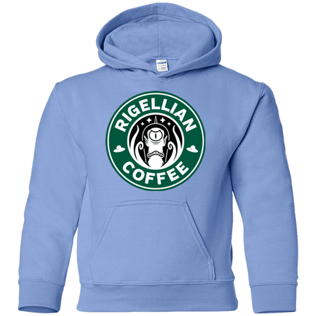 Sweatshirts Carolina Blue / YS Rigellian Coffee Youth Hoodie