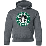 Sweatshirts Dark Heather / YS Rigellian Coffee Youth Hoodie