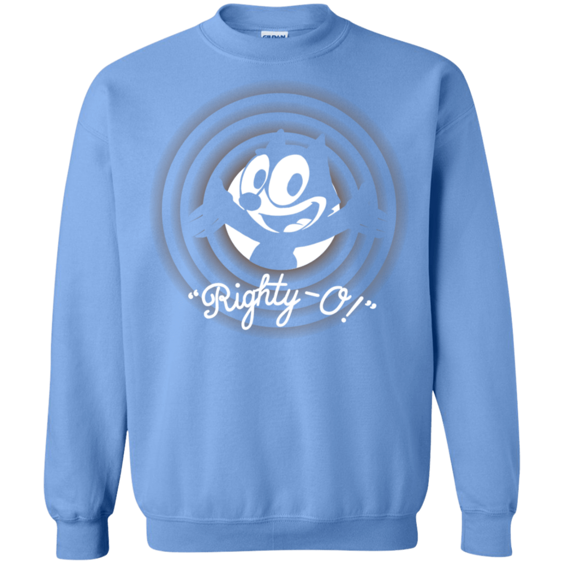 Sweatshirts Carolina Blue / S Righty -O Crewneck Sweatshirt