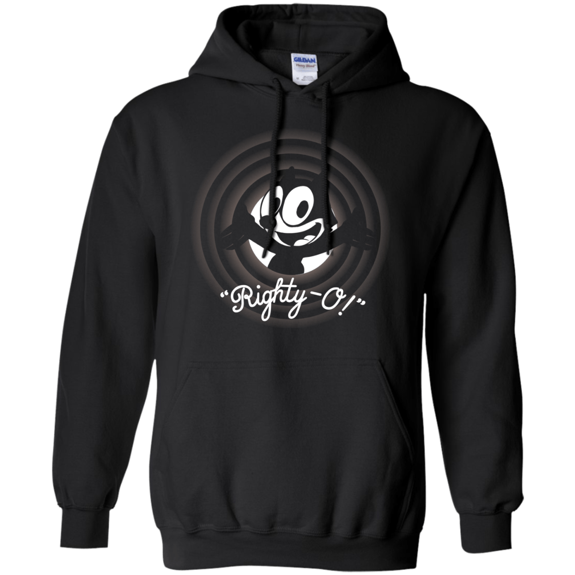 Sweatshirts Black / S Righty -O Pullover Hoodie