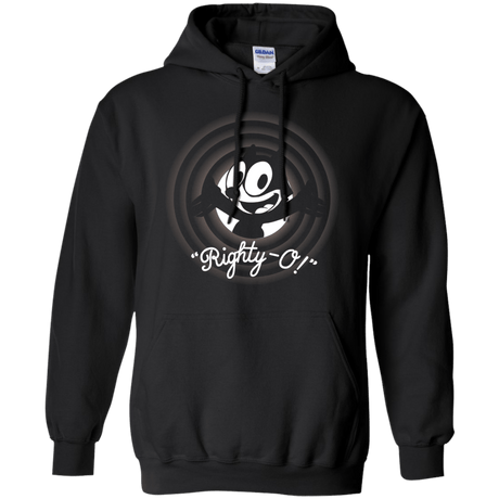 Sweatshirts Black / S Righty -O Pullover Hoodie