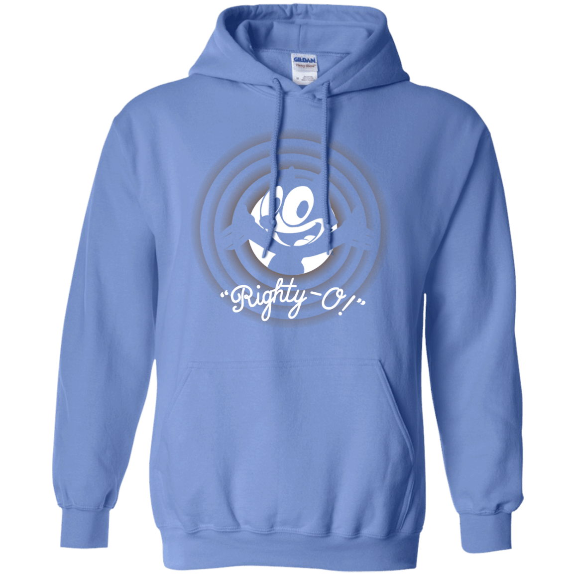 Sweatshirts Carolina Blue / S Righty -O Pullover Hoodie