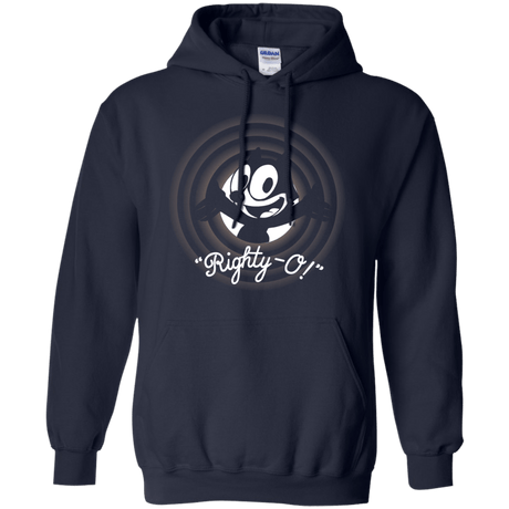 Sweatshirts Navy / S Righty -O Pullover Hoodie