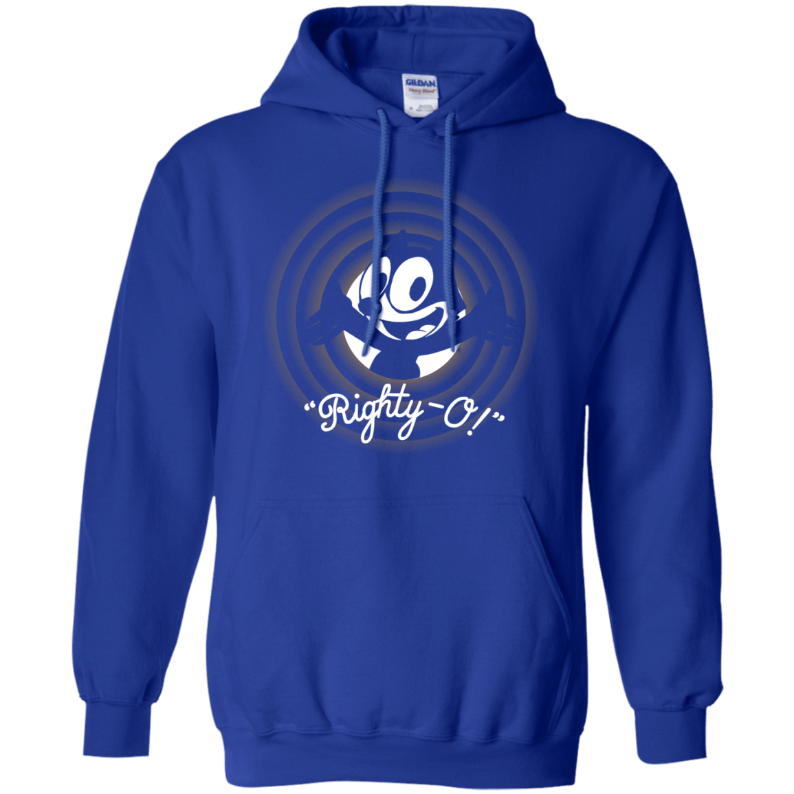 Sweatshirts Royal / S Righty -O Pullover Hoodie