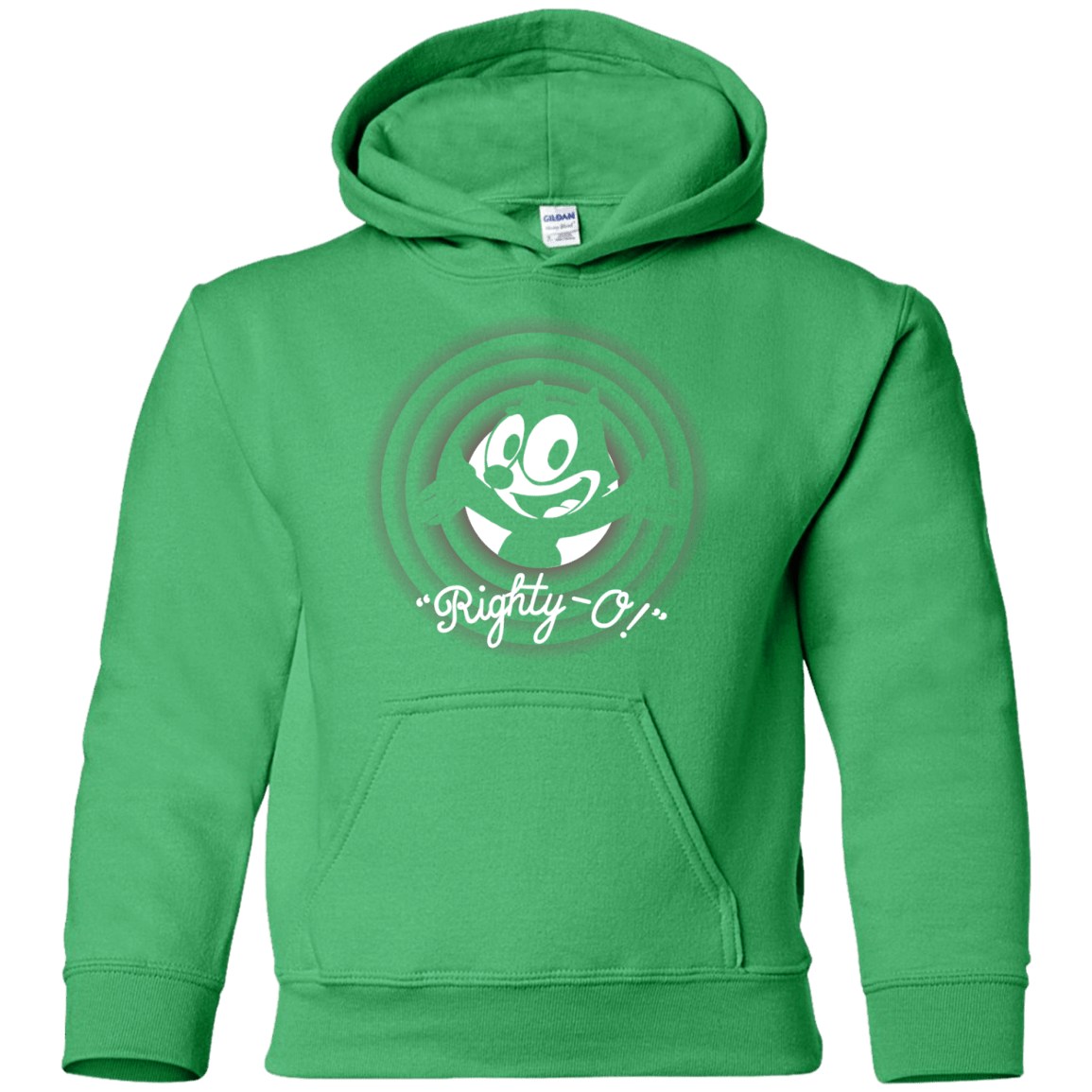 Sweatshirts Irish Green / YS Righty -O Youth Hoodie