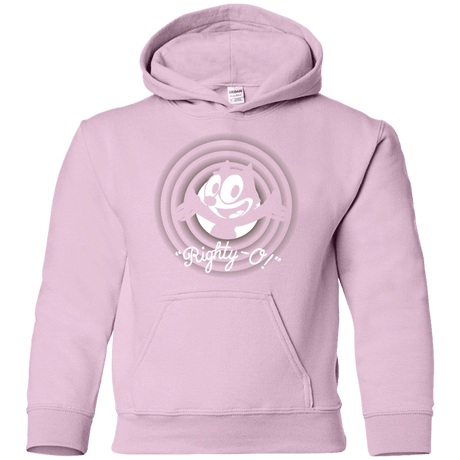 Sweatshirts Light Pink / YS Righty -O Youth Hoodie