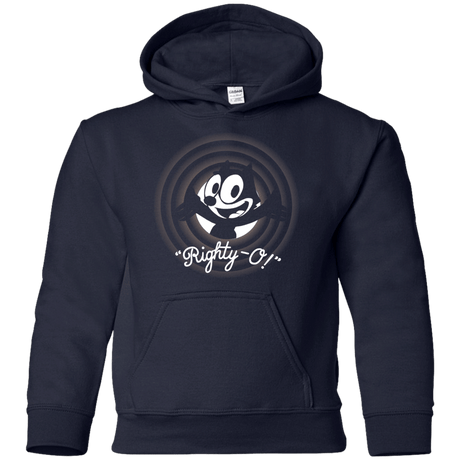 Sweatshirts Navy / YS Righty -O Youth Hoodie