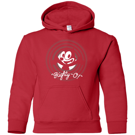 Sweatshirts Red / YS Righty -O Youth Hoodie