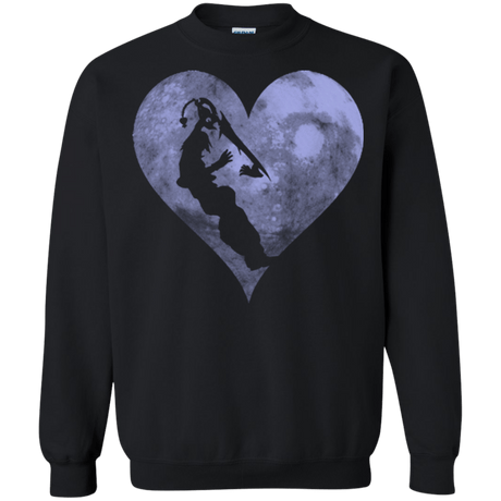 Sweatshirts Black / Small RIKUS HEART Crewneck Sweatshirt