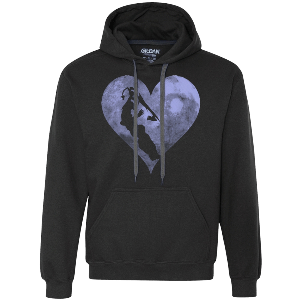 Sweatshirts Black / Small RIKUS HEART Premium Fleece Hoodie