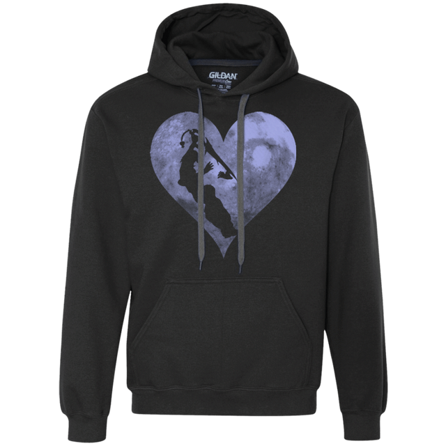 Sweatshirts Black / Small RIKUS HEART Premium Fleece Hoodie