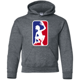 Sweatshirts Dark Heather / YS Ring Finders League Youth Hoodie