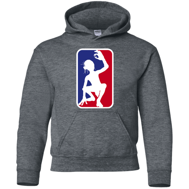 Sweatshirts Dark Heather / YS Ring Finders League Youth Hoodie