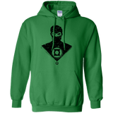 Sweatshirts Irish Green / Small Ring Shadow Pullover Hoodie
