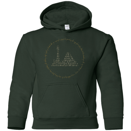 Sweatshirts Forest Green / YS Ring Youth Hoodie