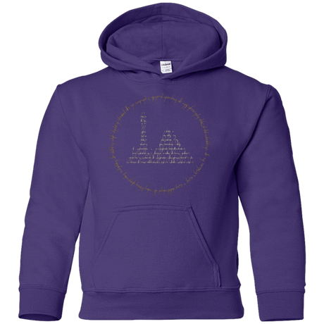 Sweatshirts Purple / YS Ring Youth Hoodie